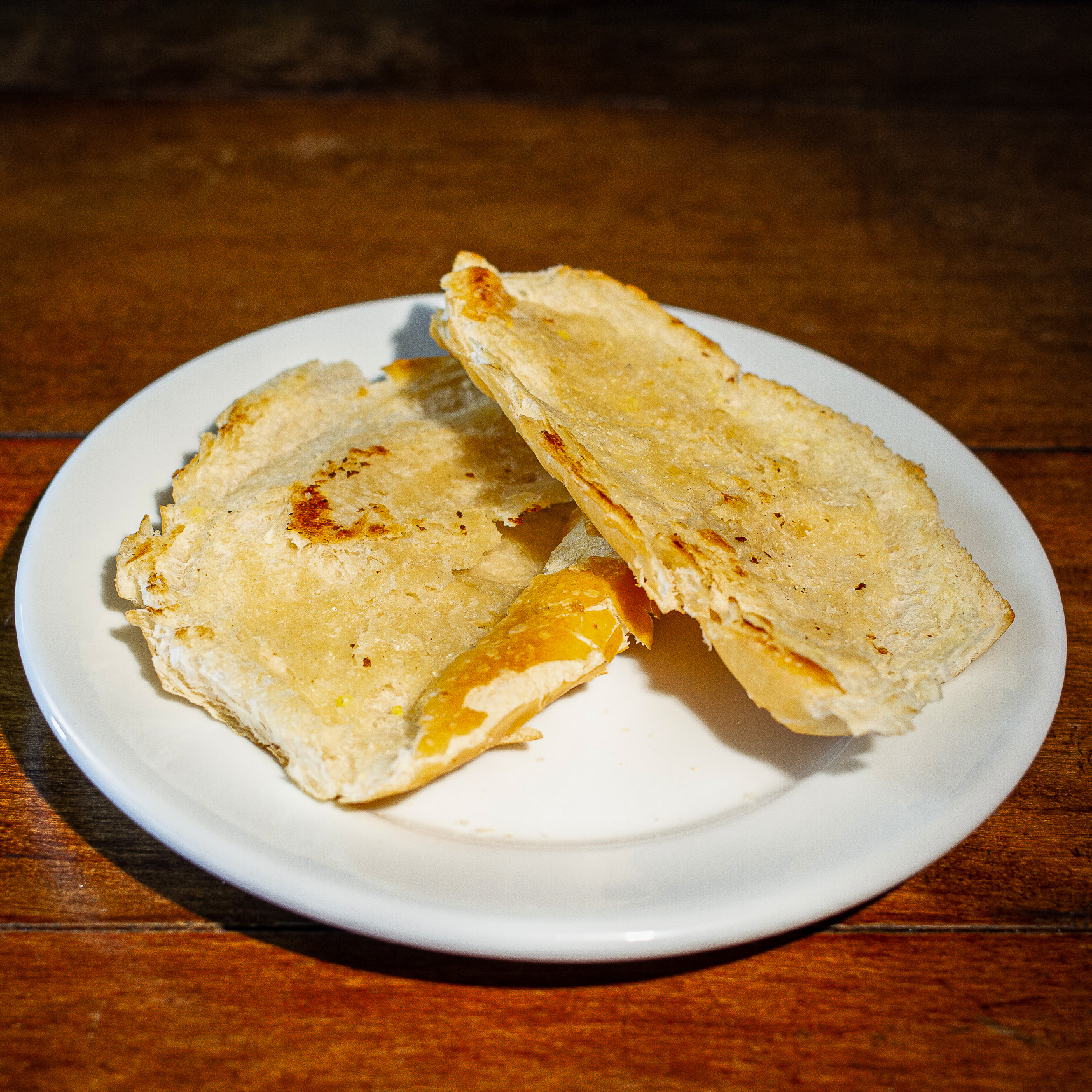 Pão Com Manteiga Na Chapa